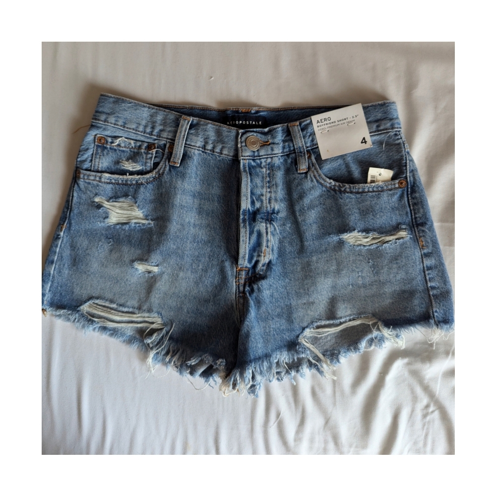NWT Aéropostale Short Denim "Boyfriend Shorts"